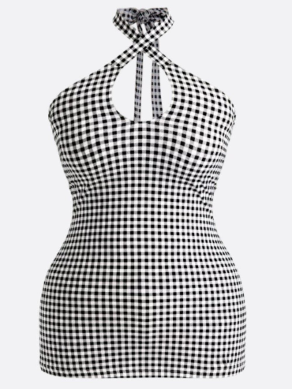 Torrid Retro Chic Foxy Twist Neck Halter Top Size 2